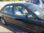 2000 Honda Accord Sdn Ex W/leather Green vin: 1HGCG1657YA065985