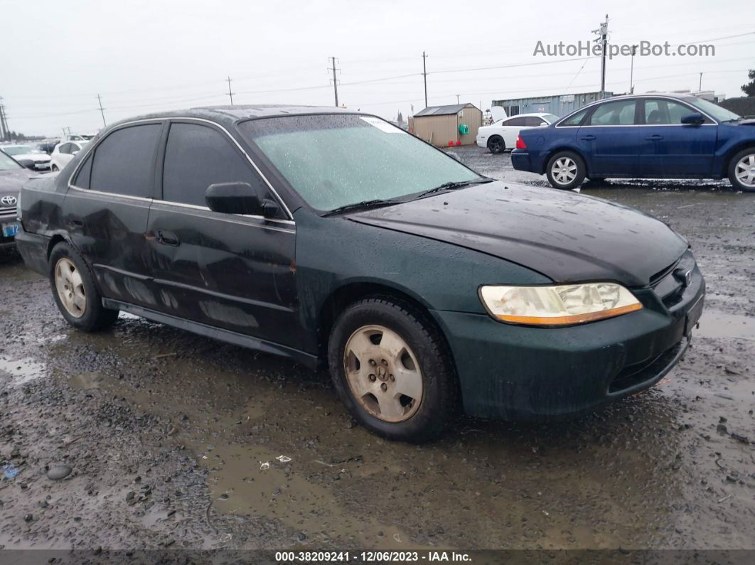 2001 Honda Accord Sdn Ex W/leather Black vin: 1HGCG16581A050191