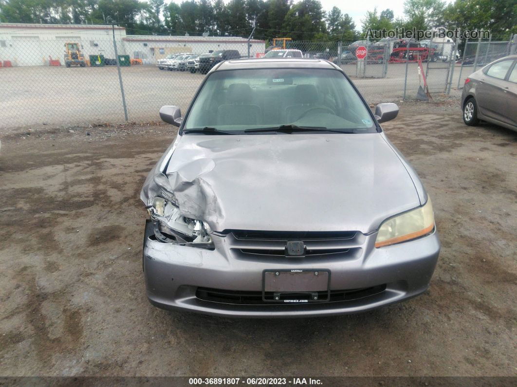 2000 Honda Accord Sdn Ex W/leather Silver vin: 1HGCG1658YA020506