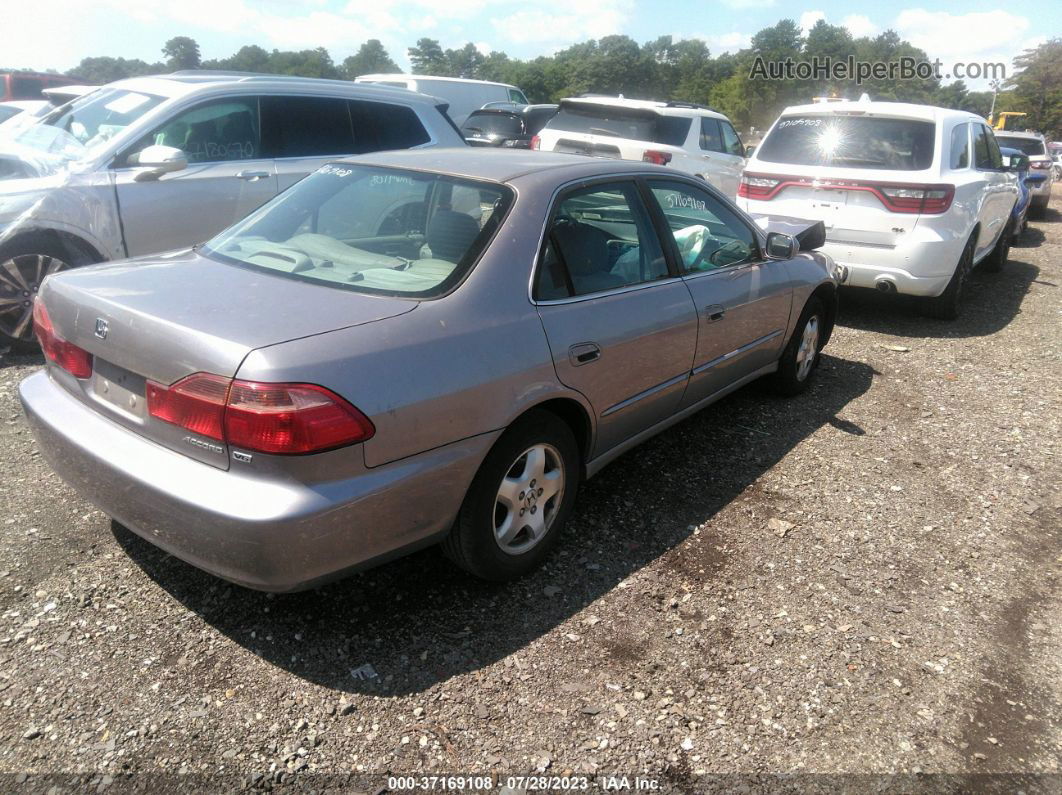 2000 Honda Accord Sdn Ex W/leather Silver vin: 1HGCG1658YA024877