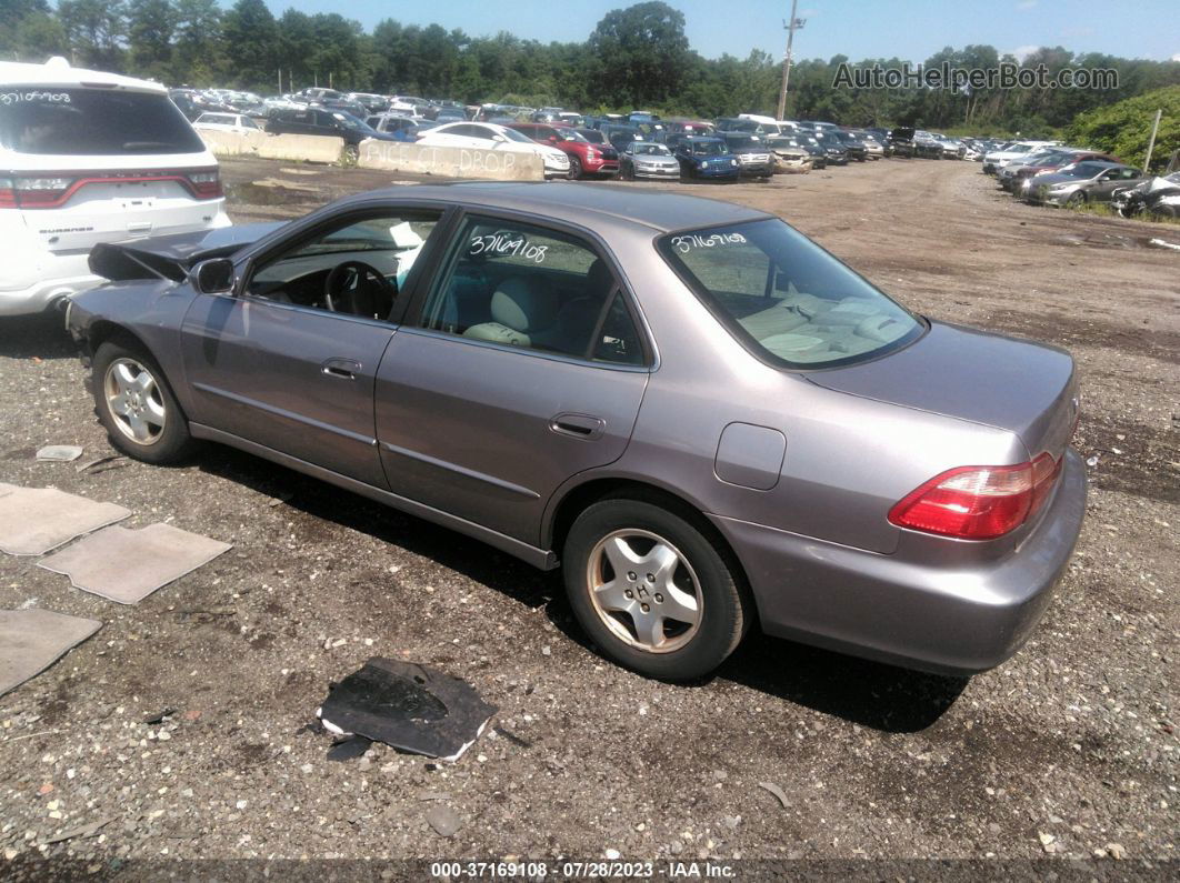 2000 Honda Accord Sdn Ex W/leather Silver vin: 1HGCG1658YA024877