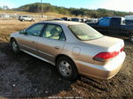 2001 Honda Accord Sdn Ex W/leather Gold vin: 1HGCG165X1A038950