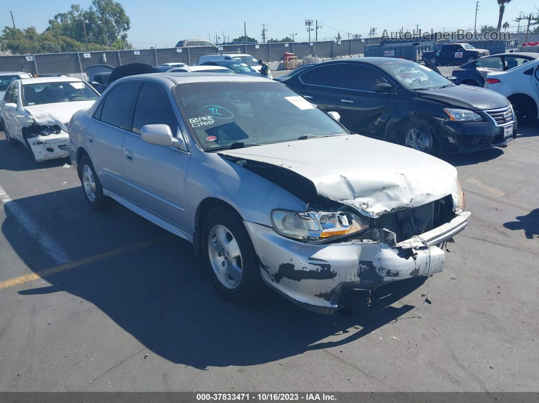 2001 Honda Accord Sdn Ex W/leather Silver vin: 1HGCG165X1A080261