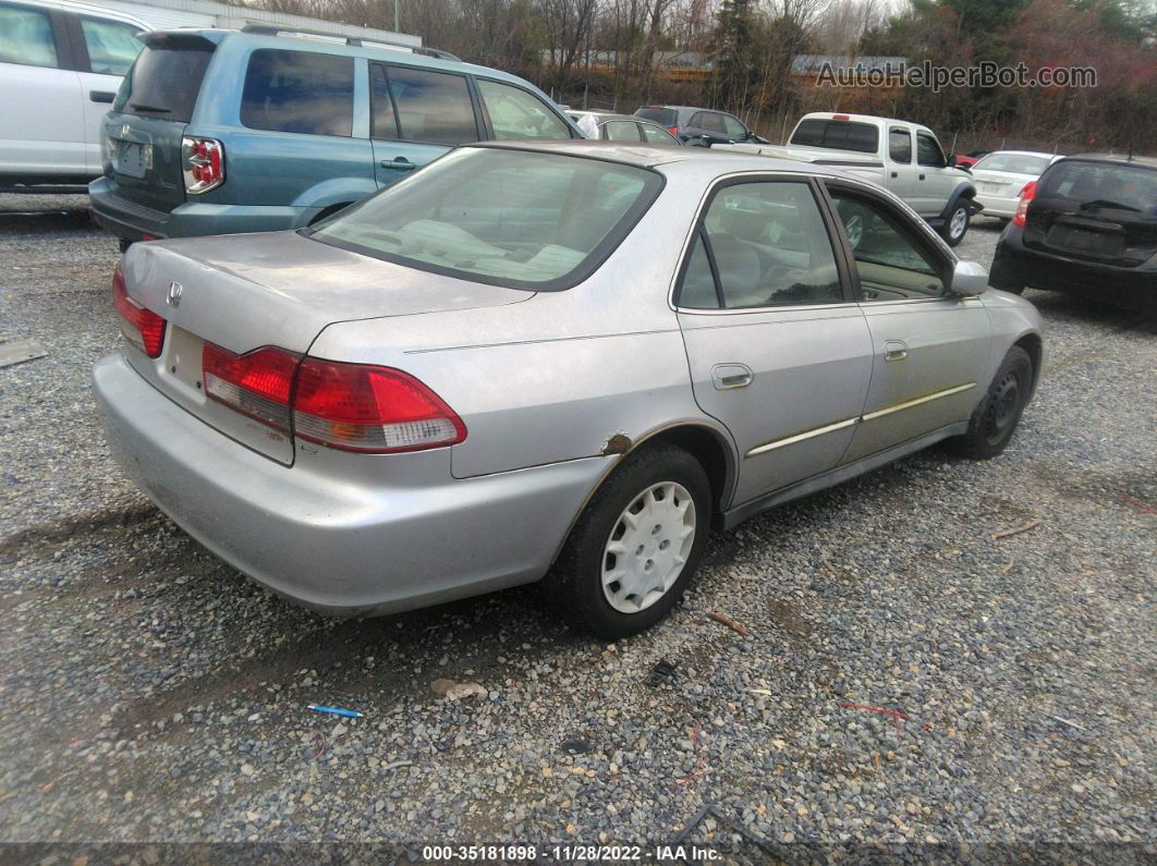 2001 Honda Accord Sdn Lx Silver vin: 1HGCG56401A110284