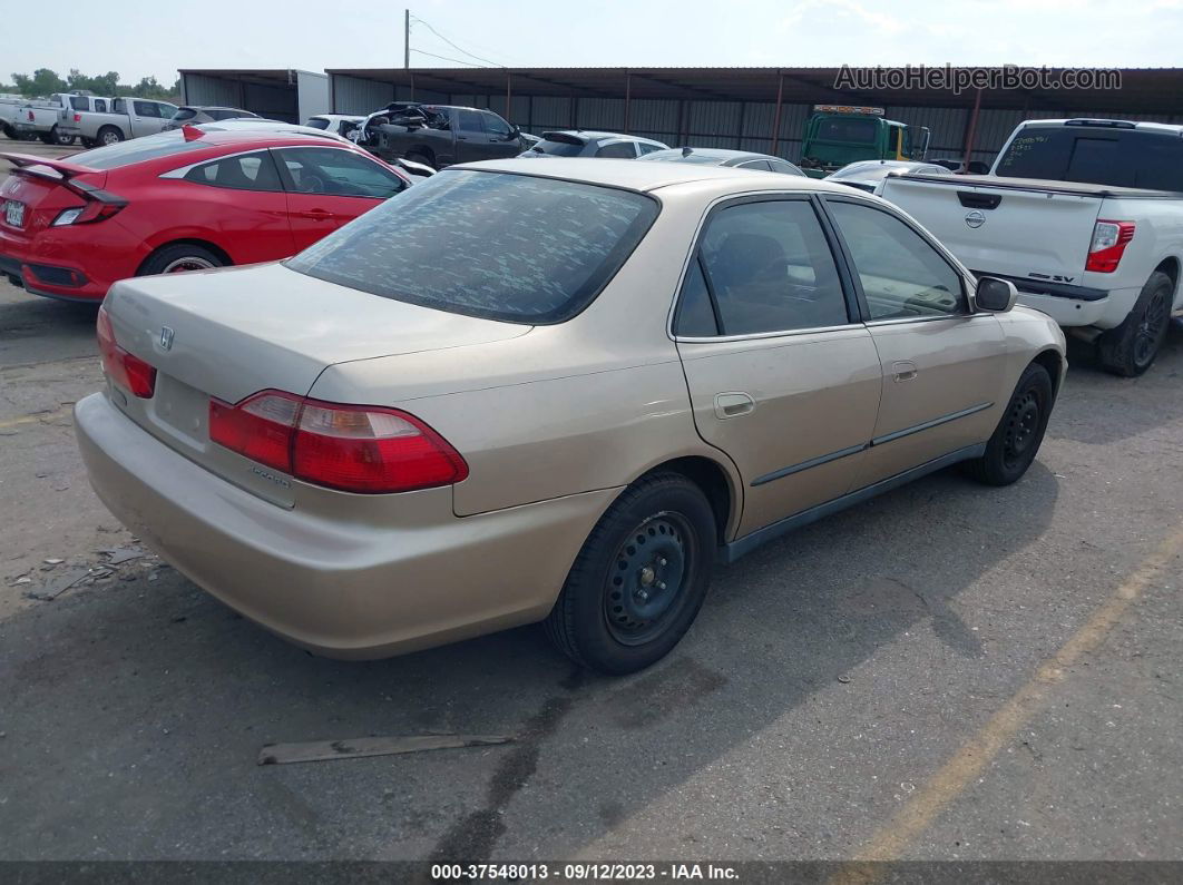 2000 Honda Accord Sdn Lx Золотой vin: 1HGCG5642YA118820