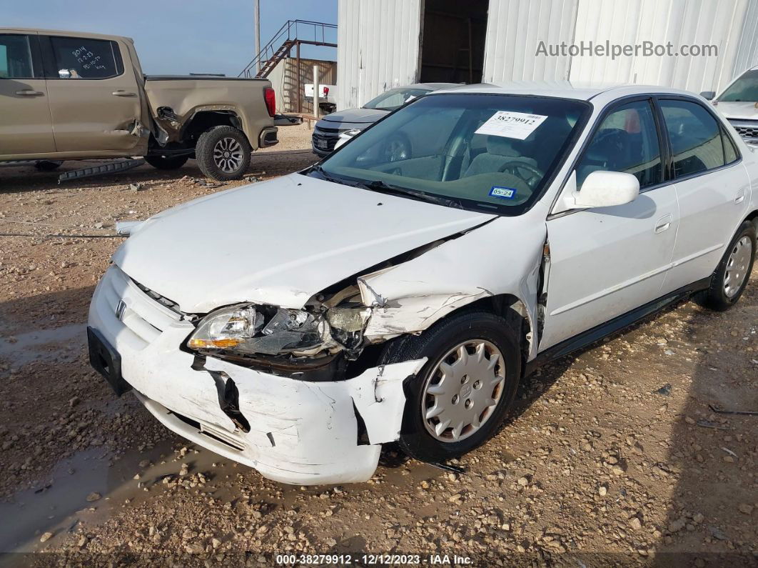 2001 Honda Accord Sdn Lx White vin: 1HGCG56441A099273