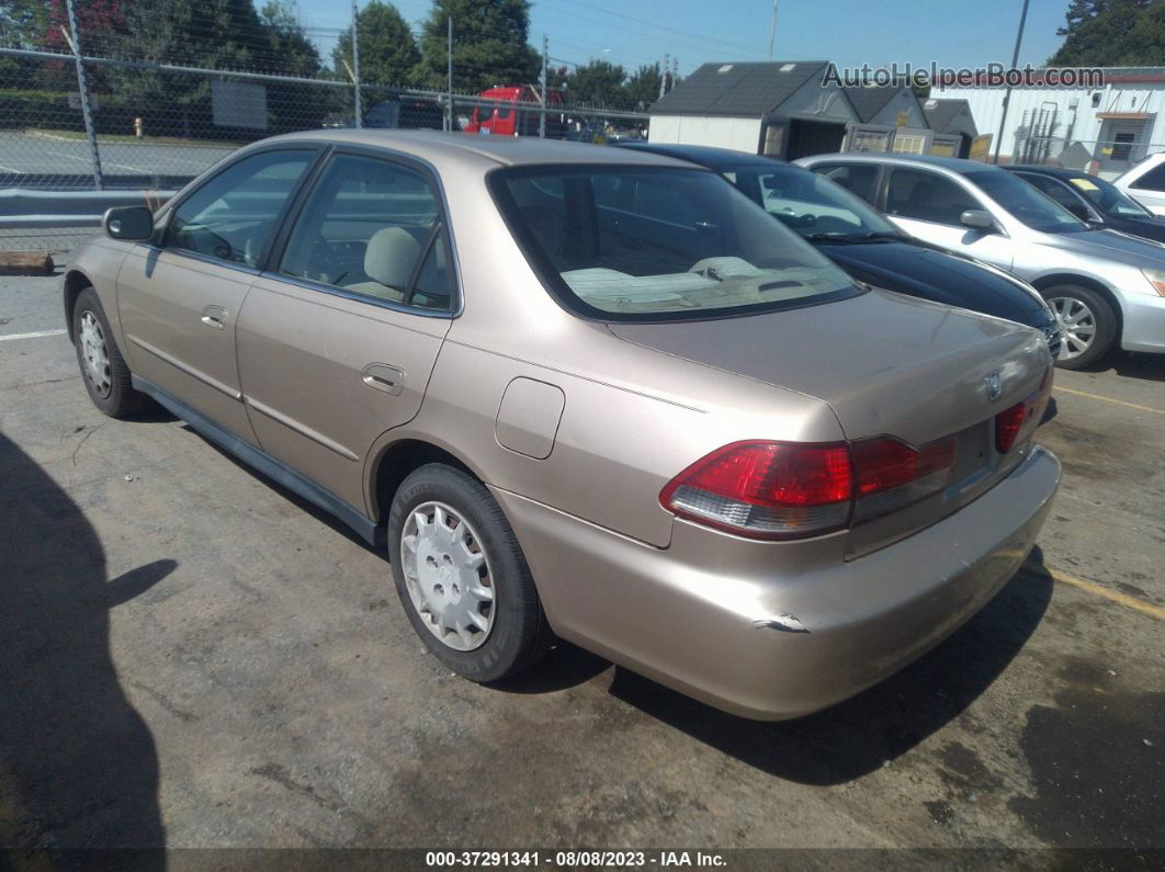 2001 Honda Accord Sdn Lx Brown vin: 1HGCG56441A132319