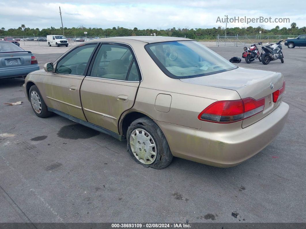 2001 Honda Accord Sdn Lx Gold vin: 1HGCG56451A101029