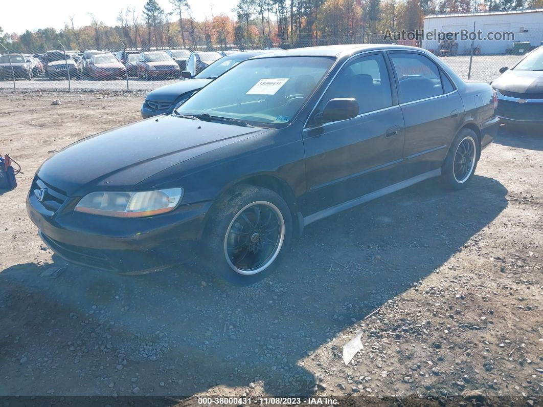 2001 Honda Accord Sdn Lx Black vin: 1HGCG56461A034294