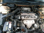 2001 Honda Accord Sdn Lx Золотой vin: 1HGCG56461A140681