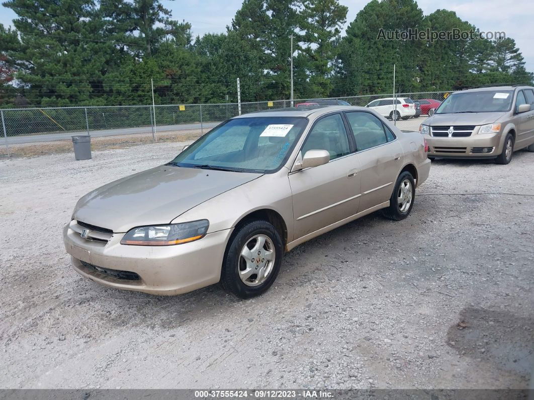 2000 Honda Accord Sdn Ex Beige vin: 1HGCG5659YA014818