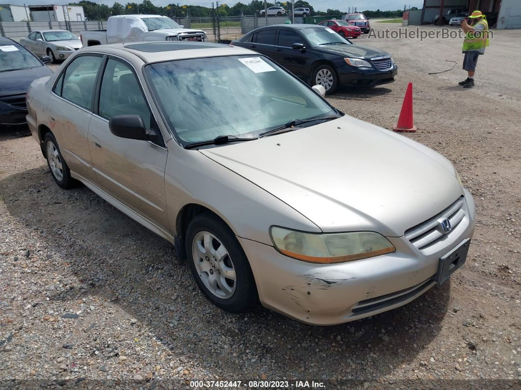 2001 Honda Accord Sdn Ex Gold vin: 1HGCG56601A120069