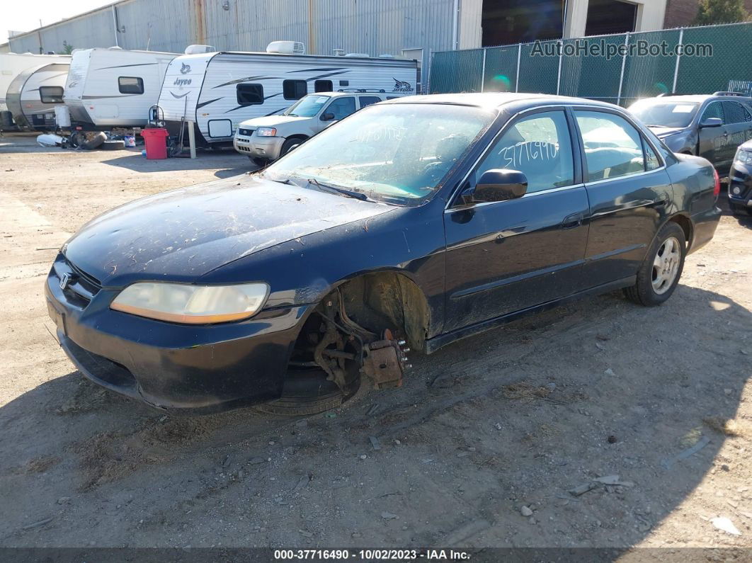 2000 Honda Accord Sdn Ex W/leather Black vin: 1HGCG5664YA065538