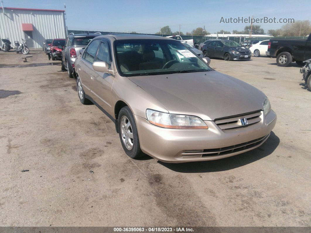 2001 Honda Accord Sdn Ex W/leather/ex Gold vin: 1HGCG56651A004821