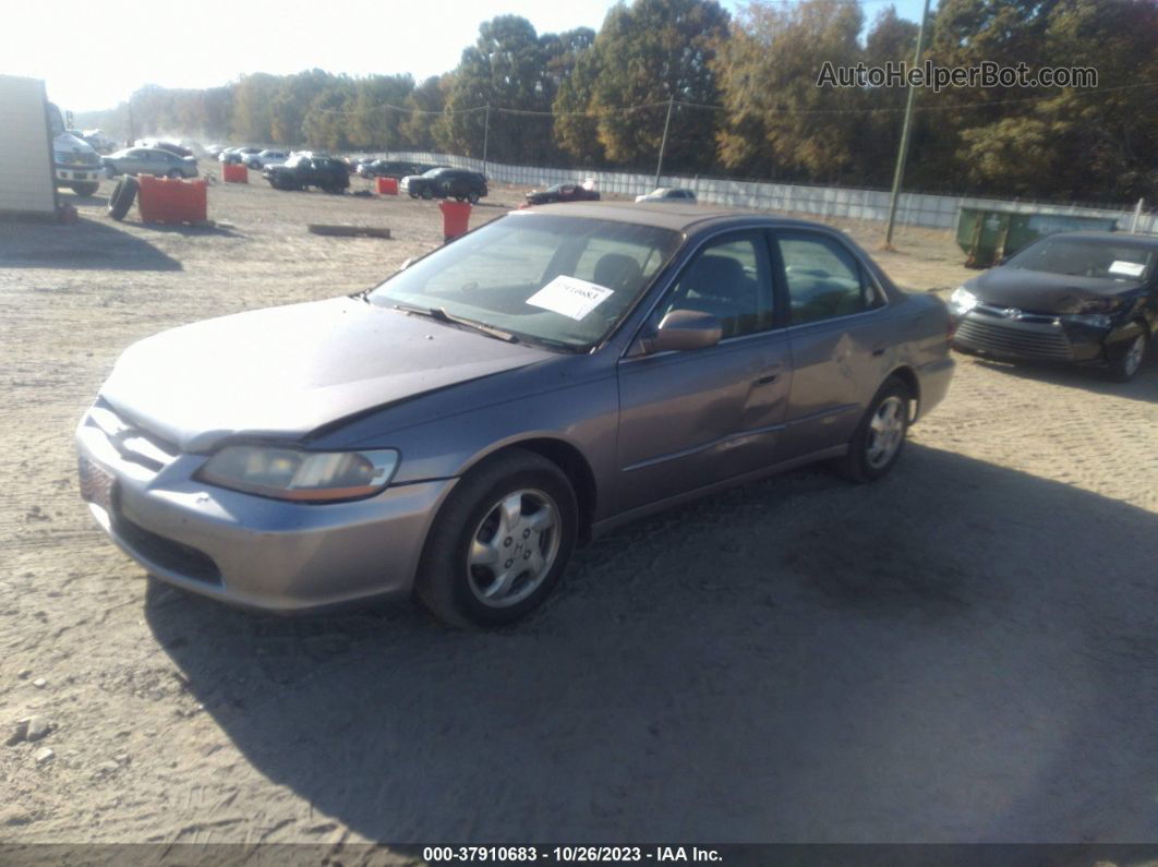 2000 Honda Accord Sdn Ex W/leather Silver vin: 1HGCG5666YA145455