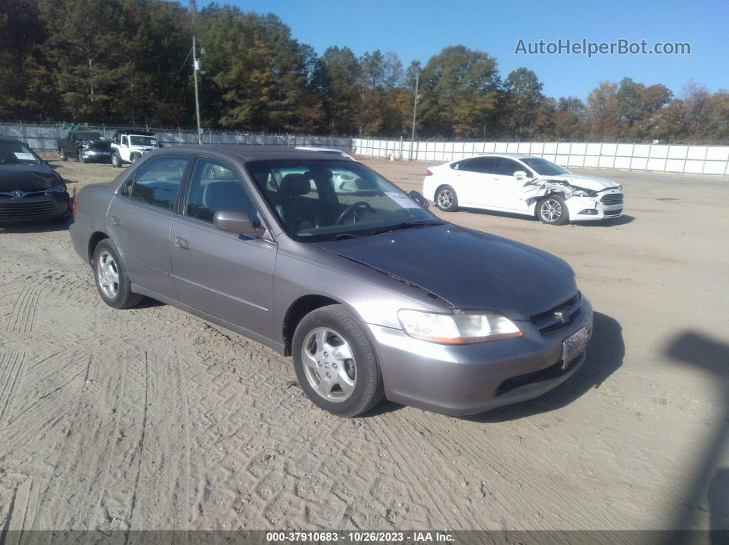 2000 Honda Accord Sdn Ex W/leather Silver vin: 1HGCG5666YA145455