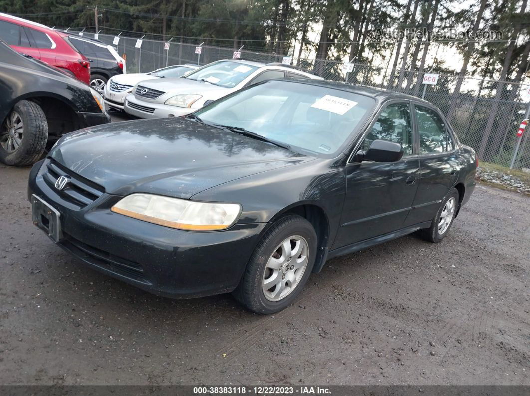 2001 Honda Accord Sdn Ex/ex W/leather Black vin: 1HGCG566X1A103229