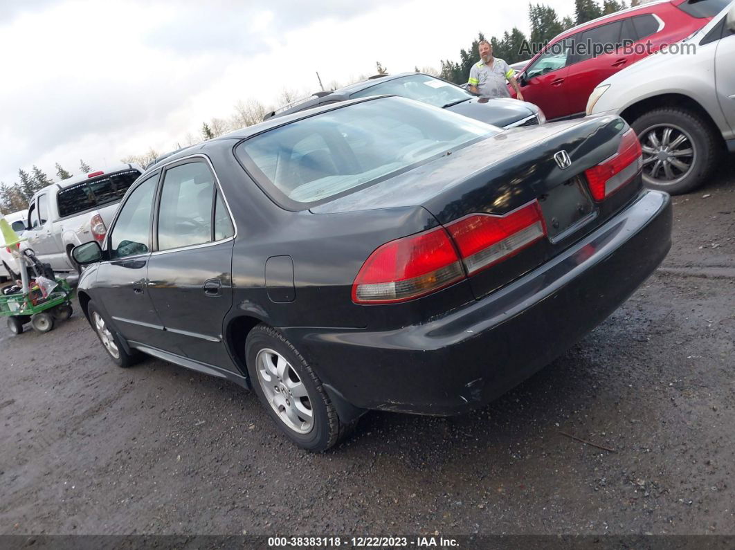 2001 Honda Accord Sdn Ex/ex W/leather Black vin: 1HGCG566X1A103229