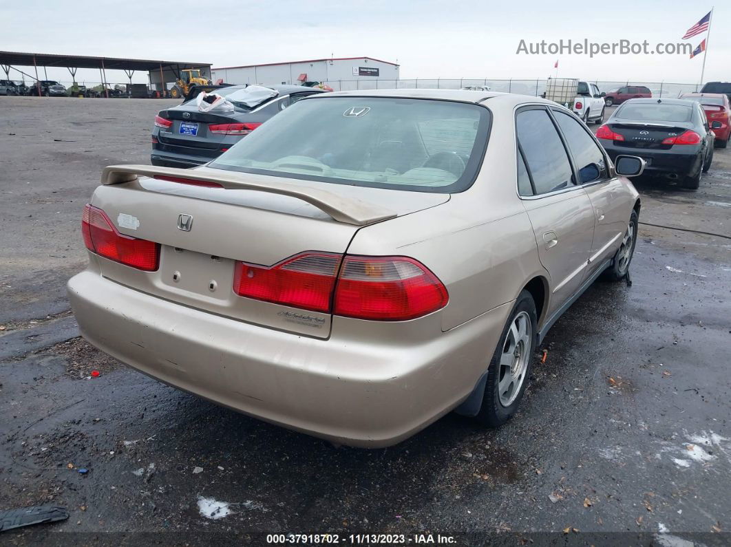 2000 Honda Accord Sdn Se Brown vin: 1HGCG5674YA076838