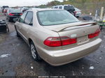 2000 Honda Accord Sdn Se Brown vin: 1HGCG5674YA076838