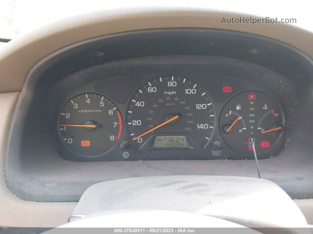 2000 Honda Accord Sdn Se Золотой vin: 1HGCG5678YA058178