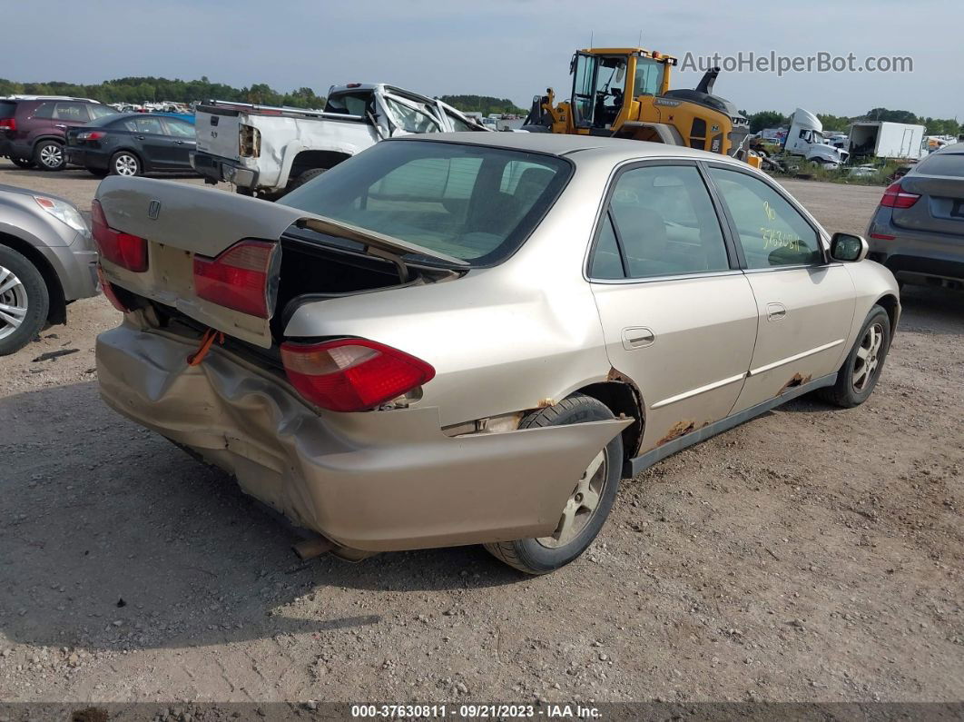 2000 Honda Accord Sdn Se Золотой vin: 1HGCG5678YA058178