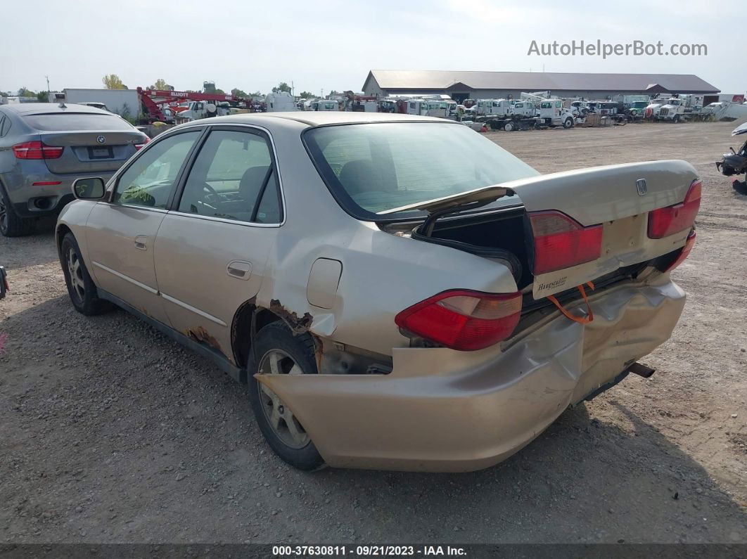 2000 Honda Accord Sdn Se Золотой vin: 1HGCG5678YA058178