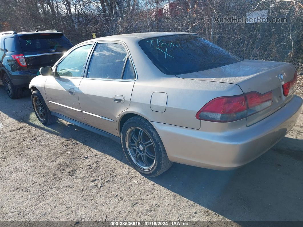 2001 Honda Accord Sdn Lx Золотой vin: 1HGCG66501A124118