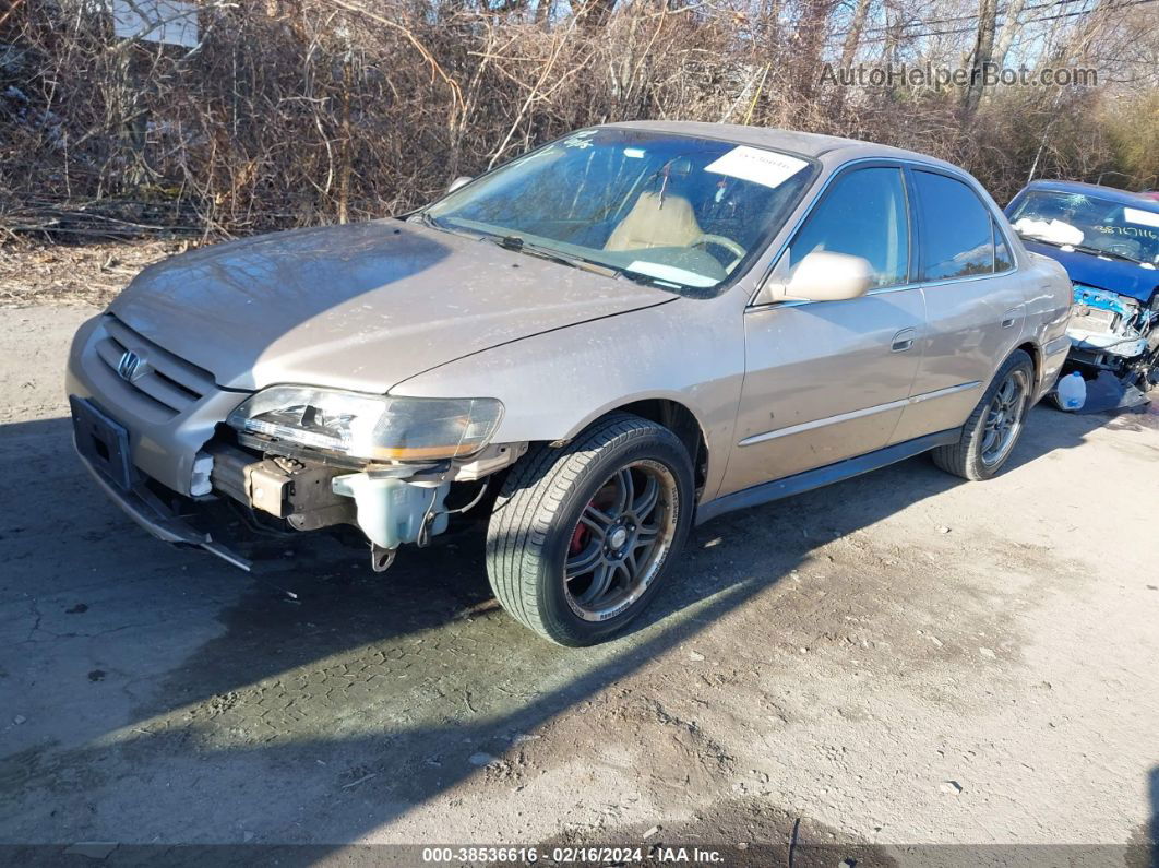 2001 Honda Accord Sdn Lx Золотой vin: 1HGCG66501A124118