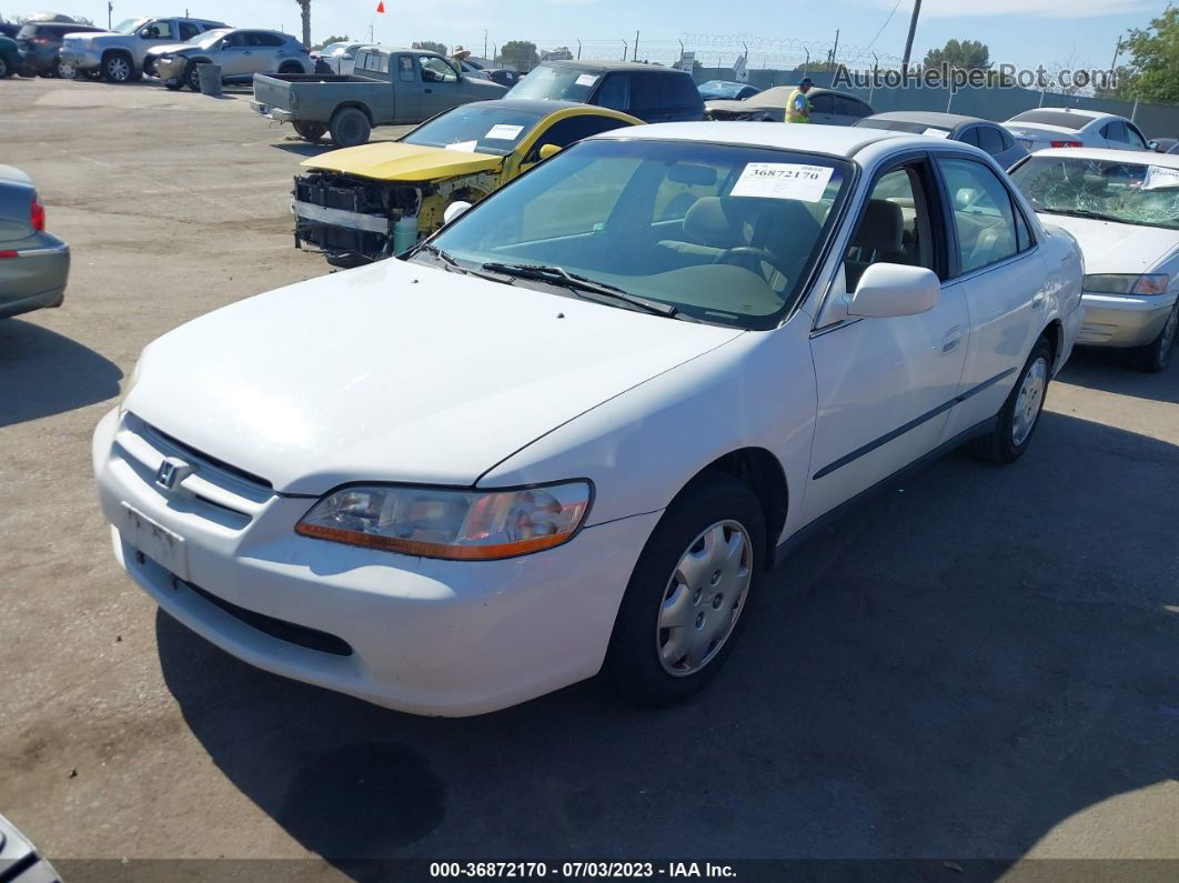 2000 Honda Accord Sdn Lx Белый vin: 1HGCG6653YA045732