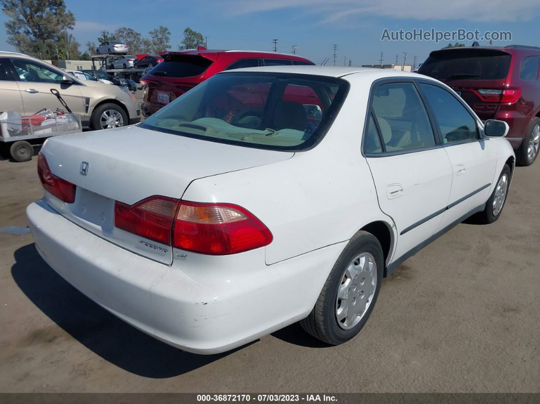 2000 Honda Accord Sdn Lx Белый vin: 1HGCG6653YA045732