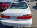 2000 Honda Accord Sdn Lx Белый vin: 1HGCG6653YA045732