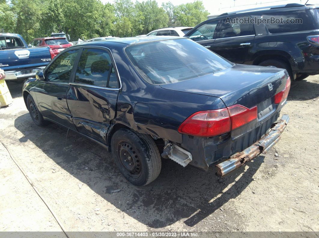 2000 Honda Accord Sdn Ex Темно-синий vin: 1HGCG6675YA013799