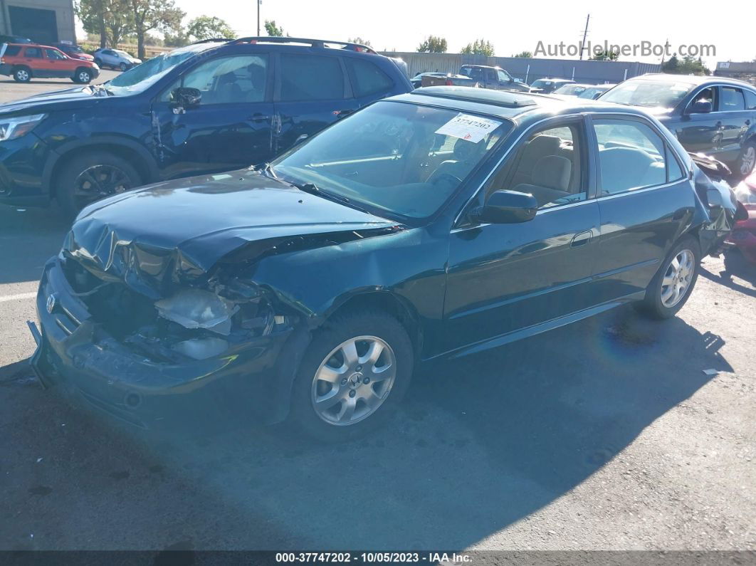 2001 Honda Accord Sdn Ex Зеленый vin: 1HGCG66831A113334