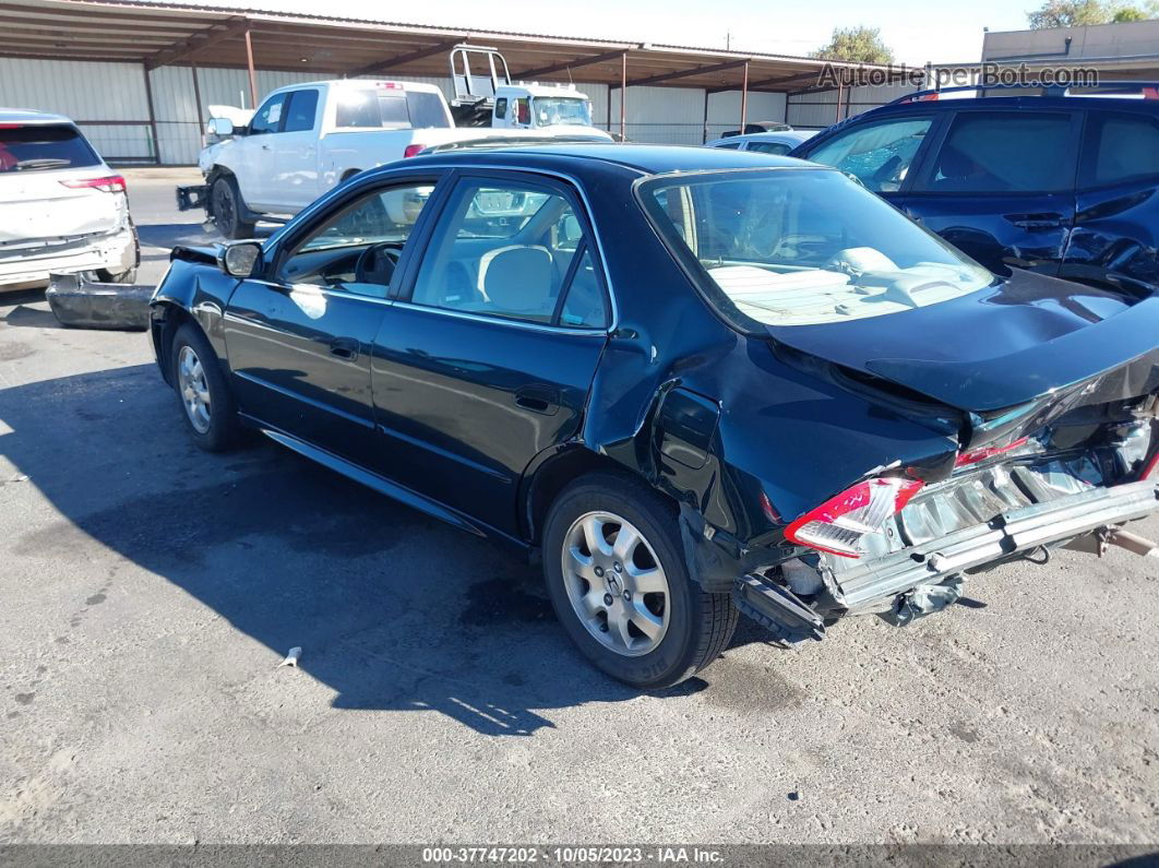 2001 Honda Accord Sdn Ex Зеленый vin: 1HGCG66831A113334