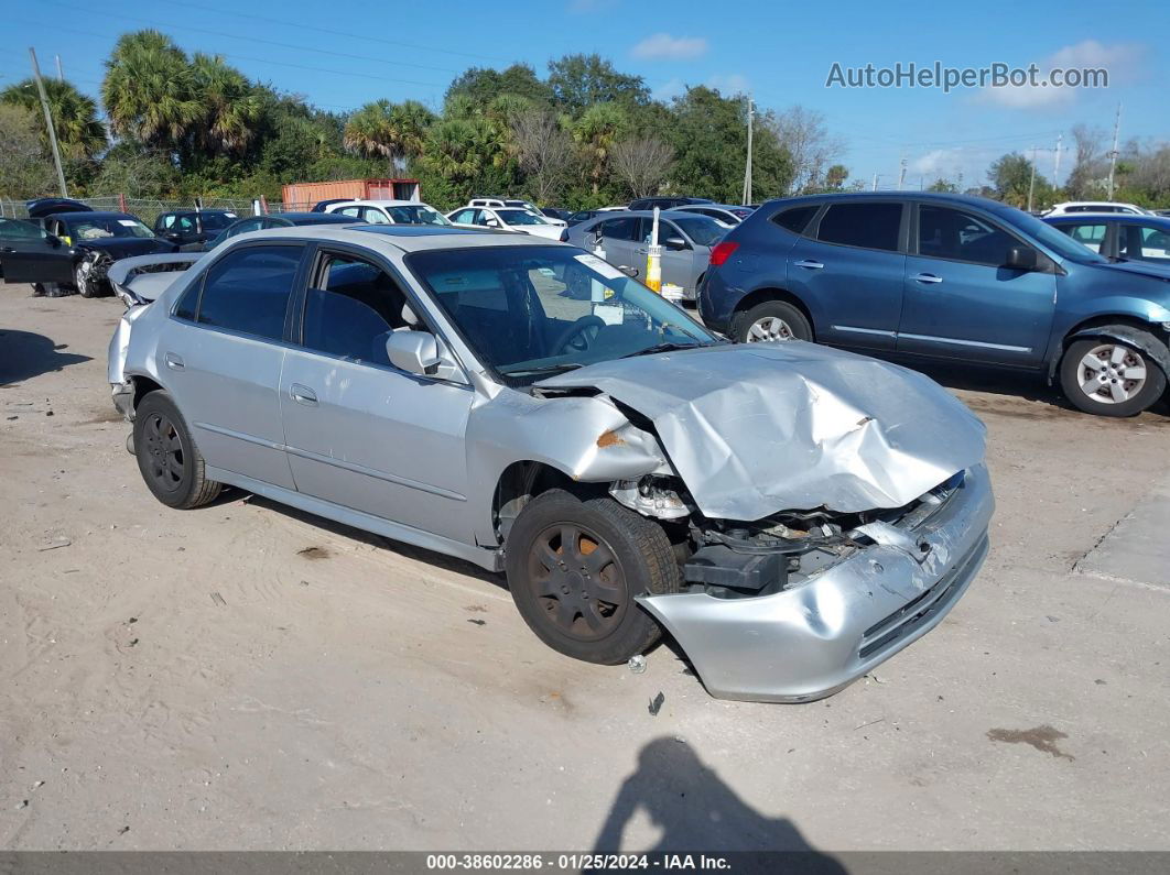 2001 Honda Accord Sdn Ex/ex W/leather Silver vin: 1HGCG66841A015431