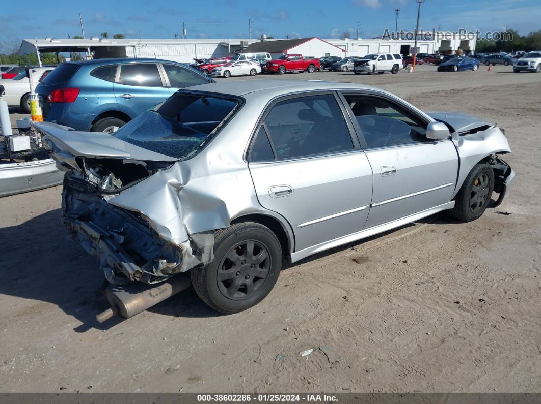 2001 Honda Accord Sdn Ex/ex W/leather Silver vin: 1HGCG66841A015431