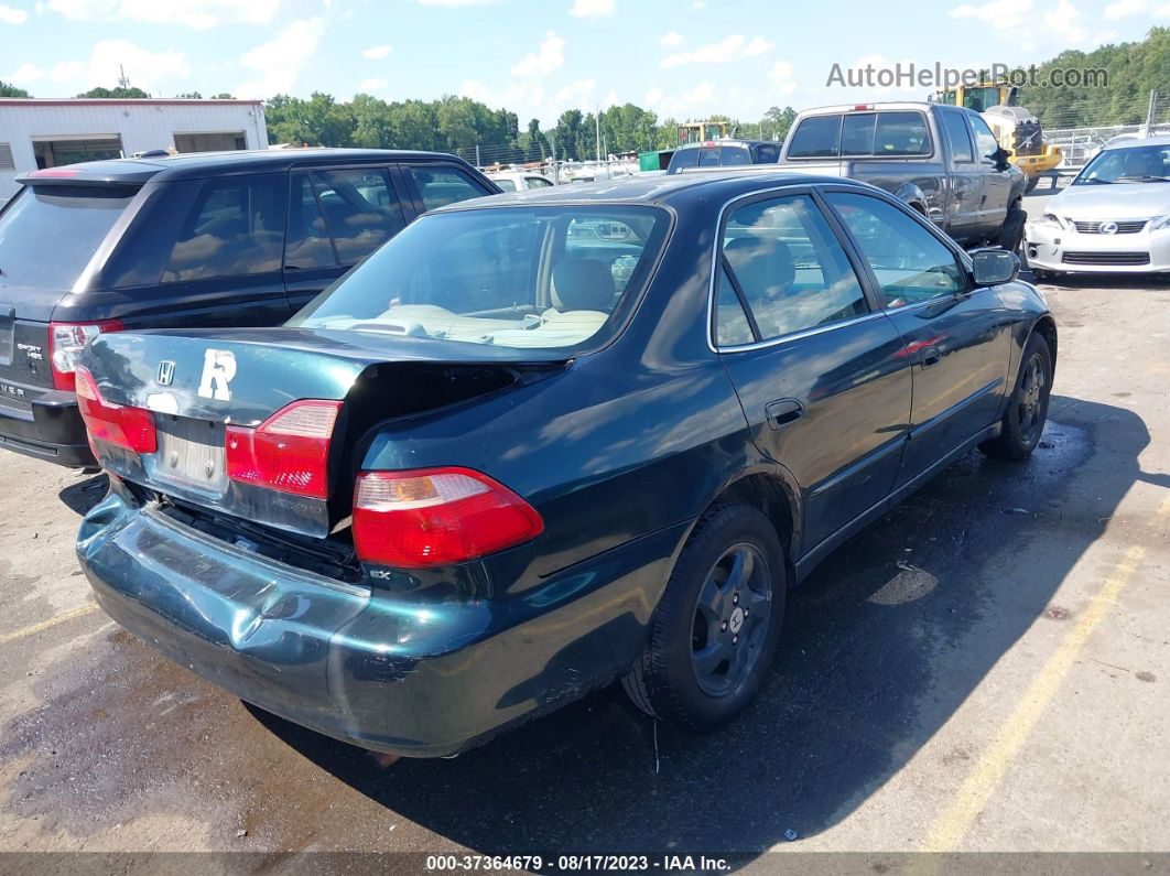 2000 Honda Accord Sdn Ex W/leather Green vin: 1HGCG6689YA143061