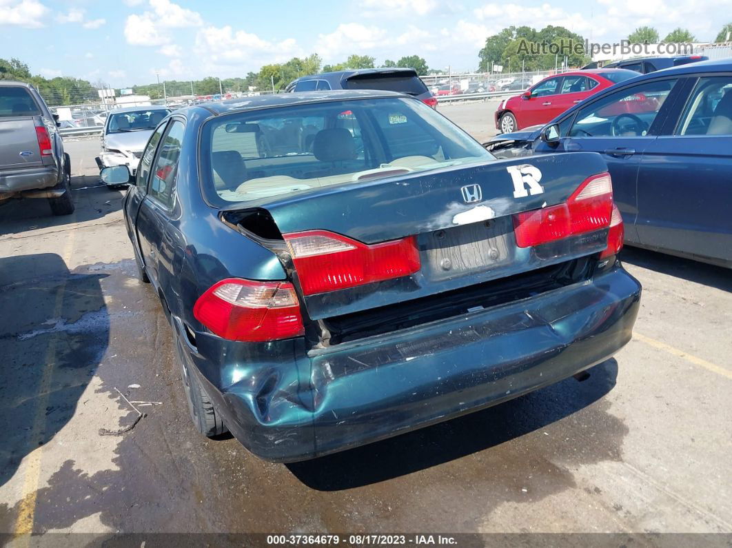 2000 Honda Accord Sdn Ex W/leather Green vin: 1HGCG6689YA143061