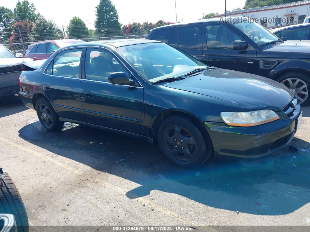 2000 Honda Accord Sdn Ex W/leather Green vin: 1HGCG6689YA143061