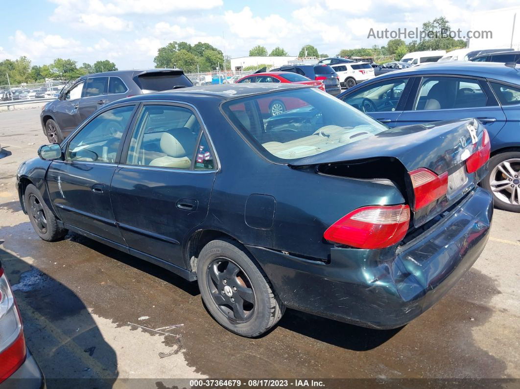 2000 Honda Accord Sdn Ex W/leather Green vin: 1HGCG6689YA143061