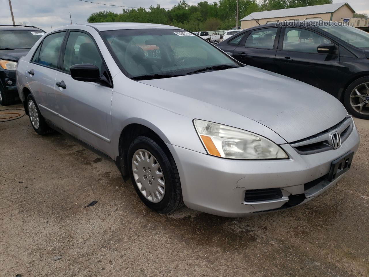 2007 Honda Accord Value Серебряный vin: 1HGCM55107A041962