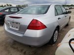 2007 Honda Accord Value Серебряный vin: 1HGCM55107A041962