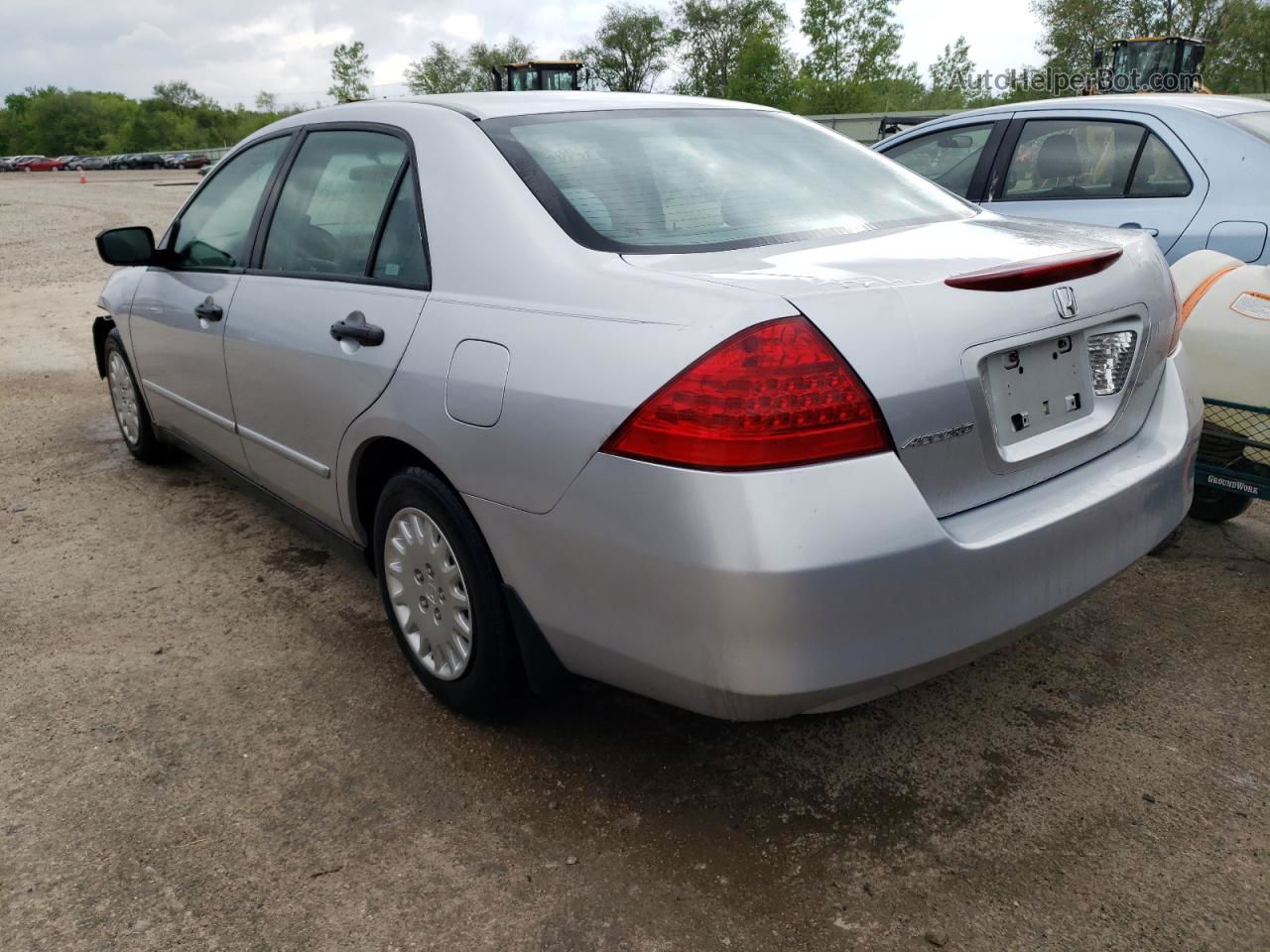 2007 Honda Accord Value Серебряный vin: 1HGCM55107A041962