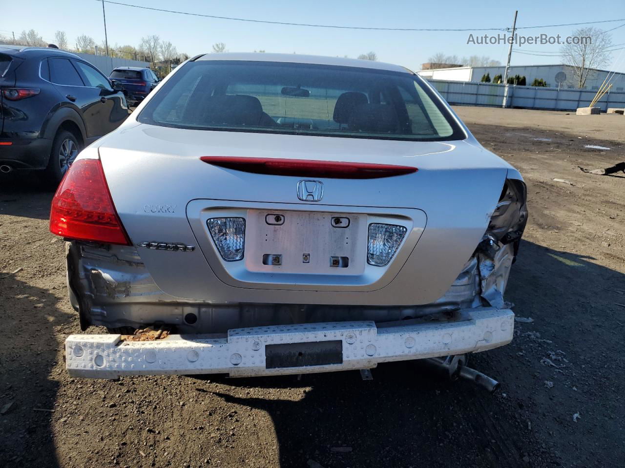 2007 Honda Accord Value Серебряный vin: 1HGCM55107A150938