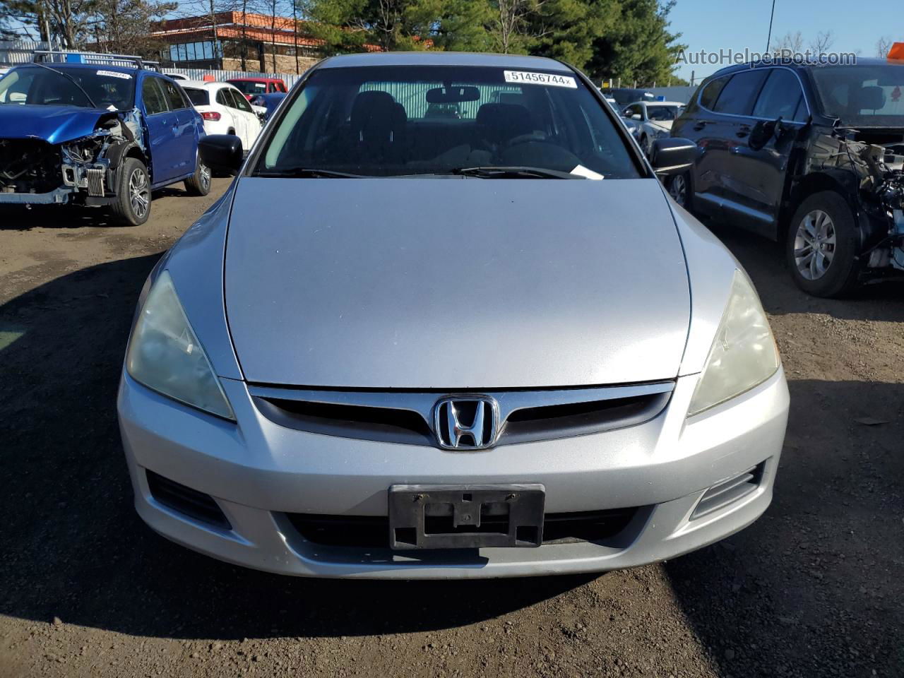 2007 Honda Accord Value Серебряный vin: 1HGCM55107A150938