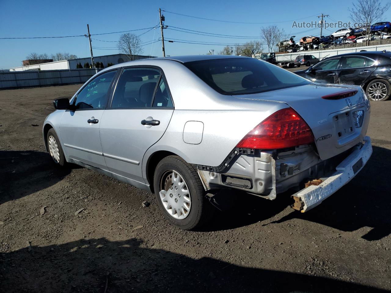 2007 Honda Accord Value Silver vin: 1HGCM55107A150938