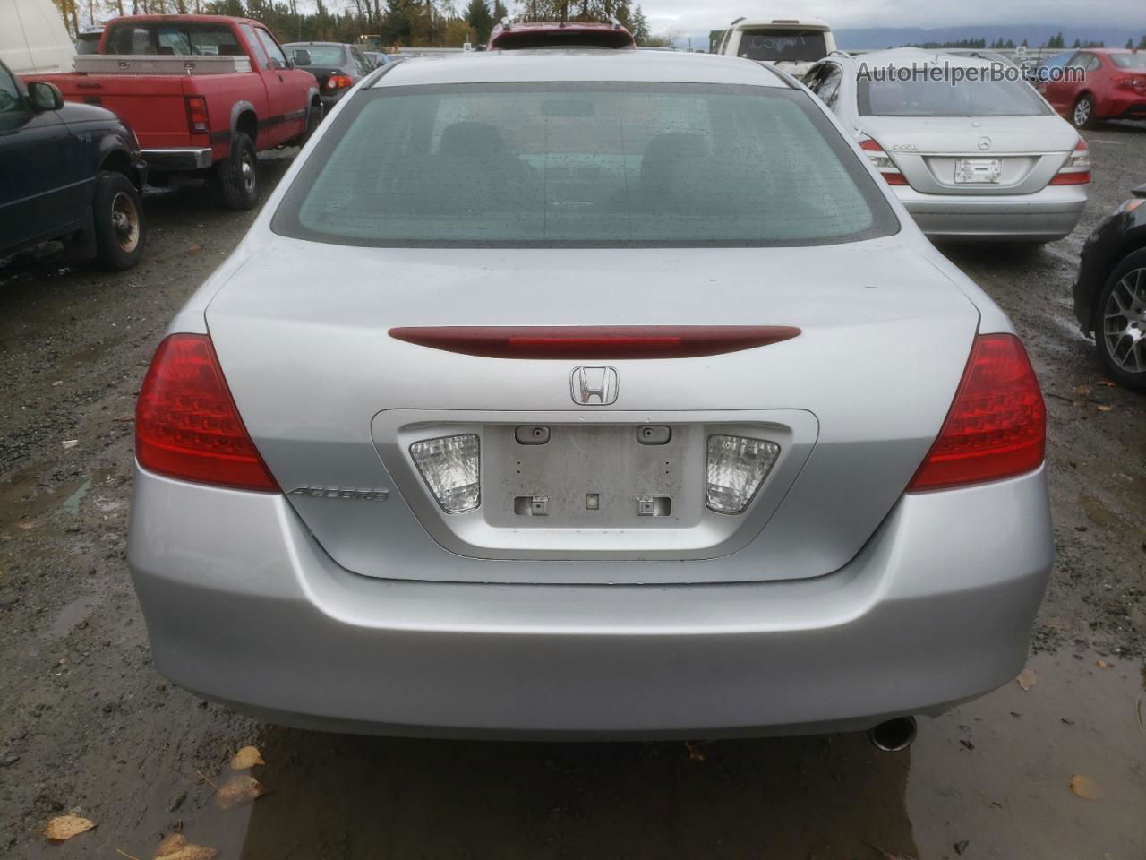 2007 Honda Accord Value Silver vin: 1HGCM55167A181434