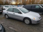 2007 Honda Accord Value Silver vin: 1HGCM55167A181434