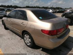 2003 Honda Accord Sdn Lx Золотой vin: 1HGCM55333A136883